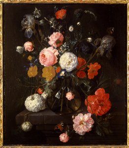 Vase mit Blumen von Cornelis de Heem