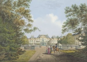 Ansicht des Het Loo Palastes von Cornelis de Kruyff
