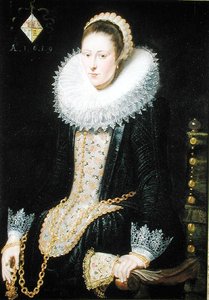 Porträt einer Dame der Familie Pelgrom von Cornelis de Vos