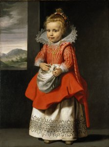 Porträt der Tochter des Künstlers, Magdalena de Vos, ca. 1623-24