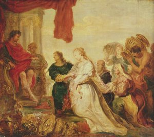 Die Mäßigung des Scipio von Cornelis de Vos