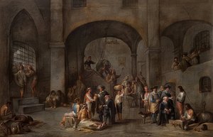 Das Besuchen der Gefangenen