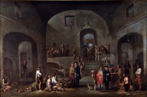 Die sieben Werke der Barmherzigkeit: „Der Besuch der Gefangenen“