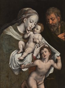 Die Heilige Familie mit dem kleinen St. Johannes
