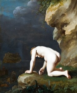 Die Göttin Calypso rettet Odysseus