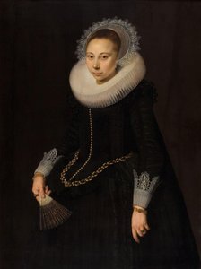 Porträt von Maria Overrijn van Schoterbosch (1599/1600-1638)