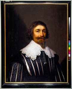 Porträt von Sir William Campion von Combwell von Cornelius I Johnson