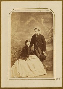 Herzog und Herzogin von St. Albans von Cornelius Jabez Hughes
