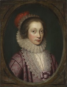 Porträt einer Frau, möglicherweise Elizabeth Boothby, 1619