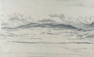 Bergpanorama in Wales, Cader Idris