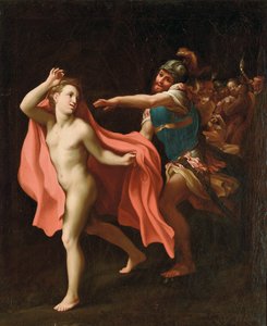 Der Verrat Christi, mit einem Soldaten, der Markus den Evangelisten verfolgt von Correggio