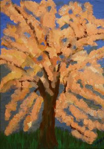 Kirschblüte, Frühling in London von Cosima Duggal