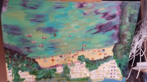 Mallorca, Cala Bucht mit Meerblick und Hotel