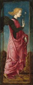 Der Erzengel Gabriel [mittleres linkes Panel], ca. 1470-1480
