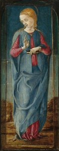 Die Verkündigung der Jungfrau [mittleres rechtes Panel], ca. 1470-1480