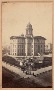 Akademie der Musik, Chicago, 1860er Jahre von Crater