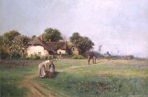 Sammeln von Brennholz von Creswick Boydell