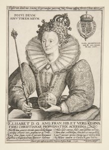 Elizabeth, Königin von England von Crispijn de Passe the Elder