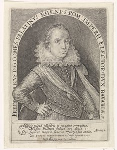 Porträt von Friedrich V., Kurfürst der Pfalz, König von Böhmen
