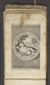 Putto mit durchbohrtem Herz von Crispijn van de Passe (I)