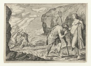 Neptun und Caenis