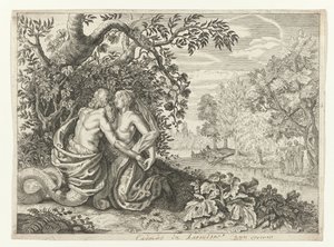 Harmonia und Kadmos von Crispijn van de Passe (II)
