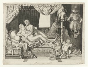 Mars und Venus von Crispijn van de Passe (II)