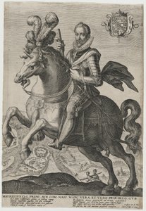 Moritz von Nassau, Prinz von Oranien von Crispijn van de Passe I