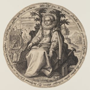 Melpomene, aus Die Musen