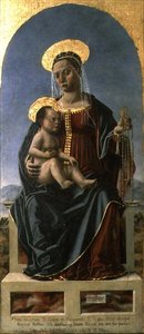 Madonna und Kind von Cristoforo da Lendinara Canozzi or Canozi