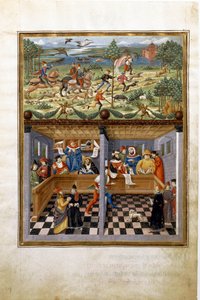 Jupiters Einfluss: Jagd und Hof von Cristoforo De Predis
