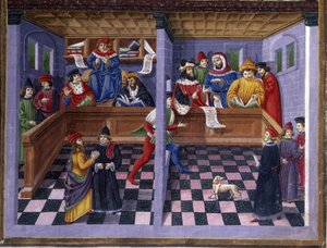 Das Tribunal in "Einfluss des Mars"