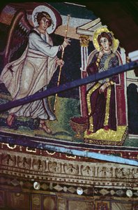Die Verkündigung, ca. 540 (Mosaik)