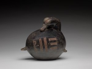 Entengefäß von Culture Olmec