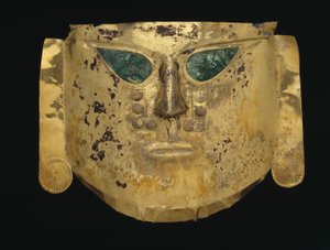 Zeremonielle Maske von Culture Sicán