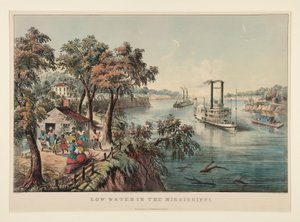 Niedrigwasser im Mississippi