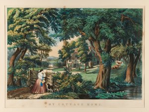Mein Häuschen von Currier and Ives