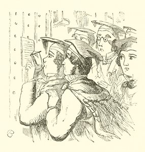 College-Prüfungsliste von Cuthbert Bede
