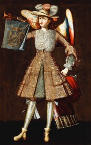 Erzengel mit Trompete von Cuzco School