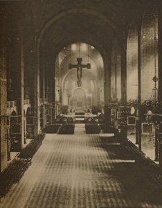 Innenraum der Westminster Kathedrale vom Westende aus gesehen
