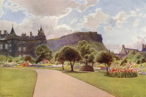 Der Nordgarten, Holyrood Palace von Cyril Ward