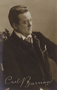 Carl Burrian, tschechischer Operntenor (1870-1924) von Czech Photographer