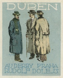 April. Au Derby Rudolf Dole Mode, Prag