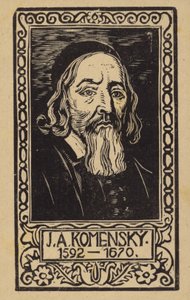 Johann Amos Comenius (1592-1670), tschechischer Lehrer, Pädagoge und Schriftsteller