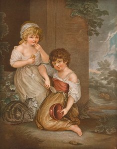 Hütten-Kinder Hobbinol und Gandaretta, ca. 1883, 1903 von DW Tomkins