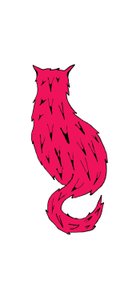 Rote Katze von Daisy de Villeneuve