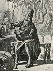 Der Derwisch zupft die Haare vom Katzenschwanz, 1906