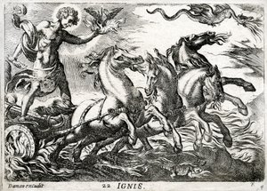 Ignis: Allegorie des Feuers von Daman