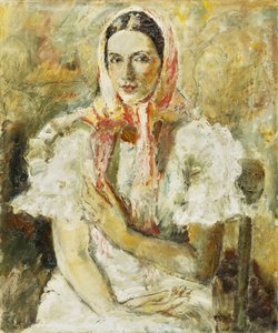 Russisches Bauernmädchen, Olga Eliena