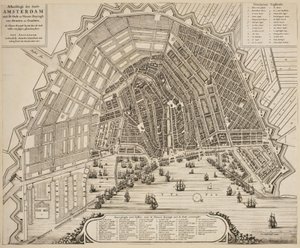 Grundriss von Amsterdam